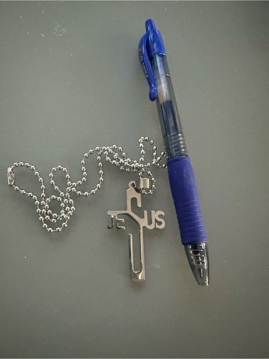 Other - Silver Jesus Cross Pendant Necklace - Men Accessories Jewelry